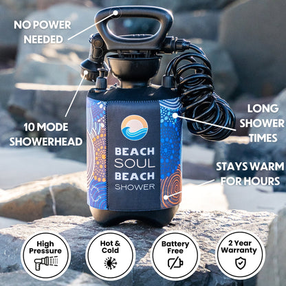 Portable Shower Jamigam 5L Beach Soul
