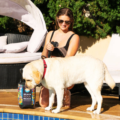 Portable Shower Livin' the Dream 5L Beach Soul