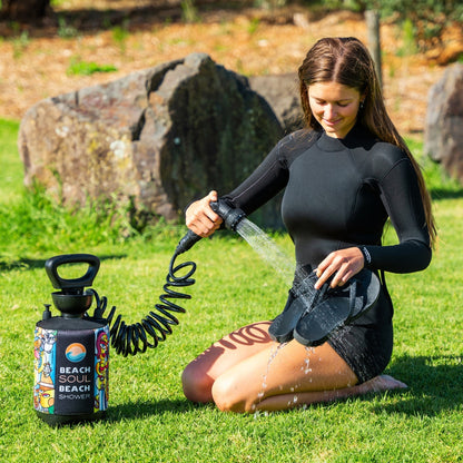 Portable Shower Livin' the Dream 5L Beach Soul