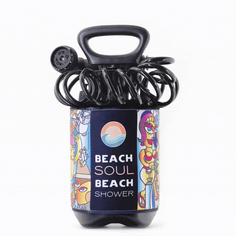 Portable Shower Livin' the Dream 5L Beach Soul